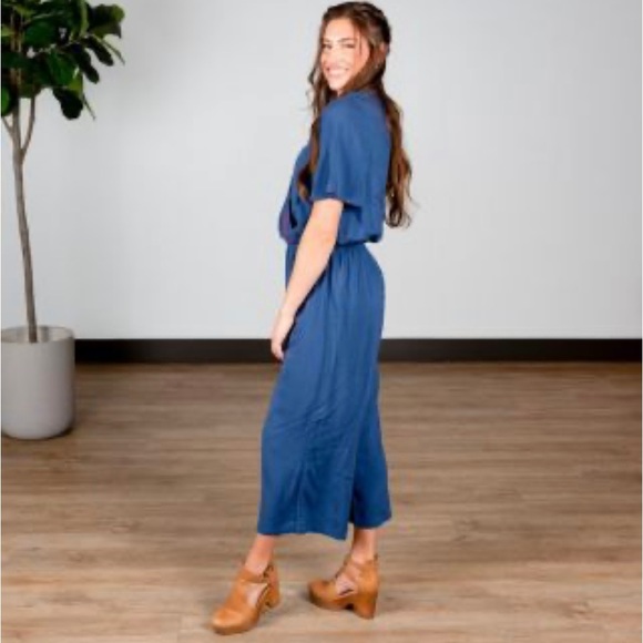 Sweet Salt crop jumpsuit - Picture 3 of 8